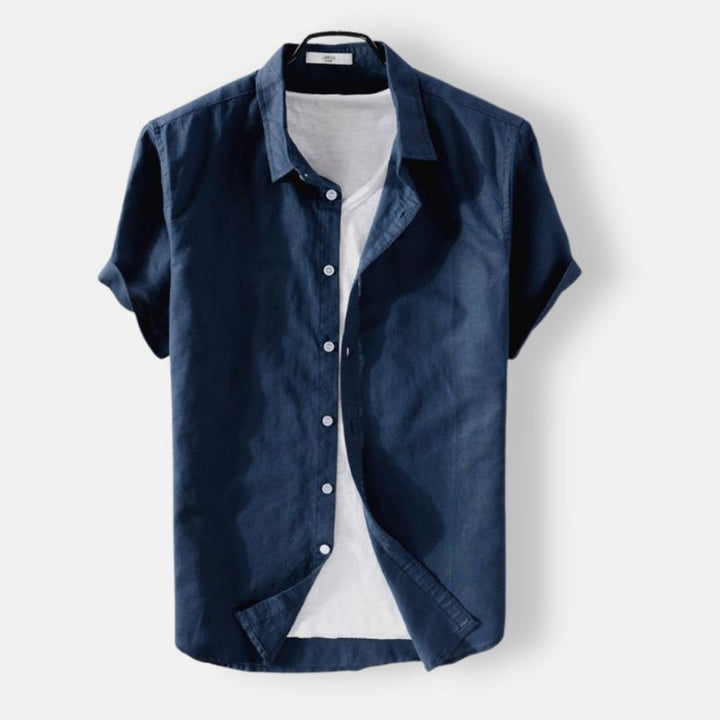 RHODES Short Sleeve Linen Shirt