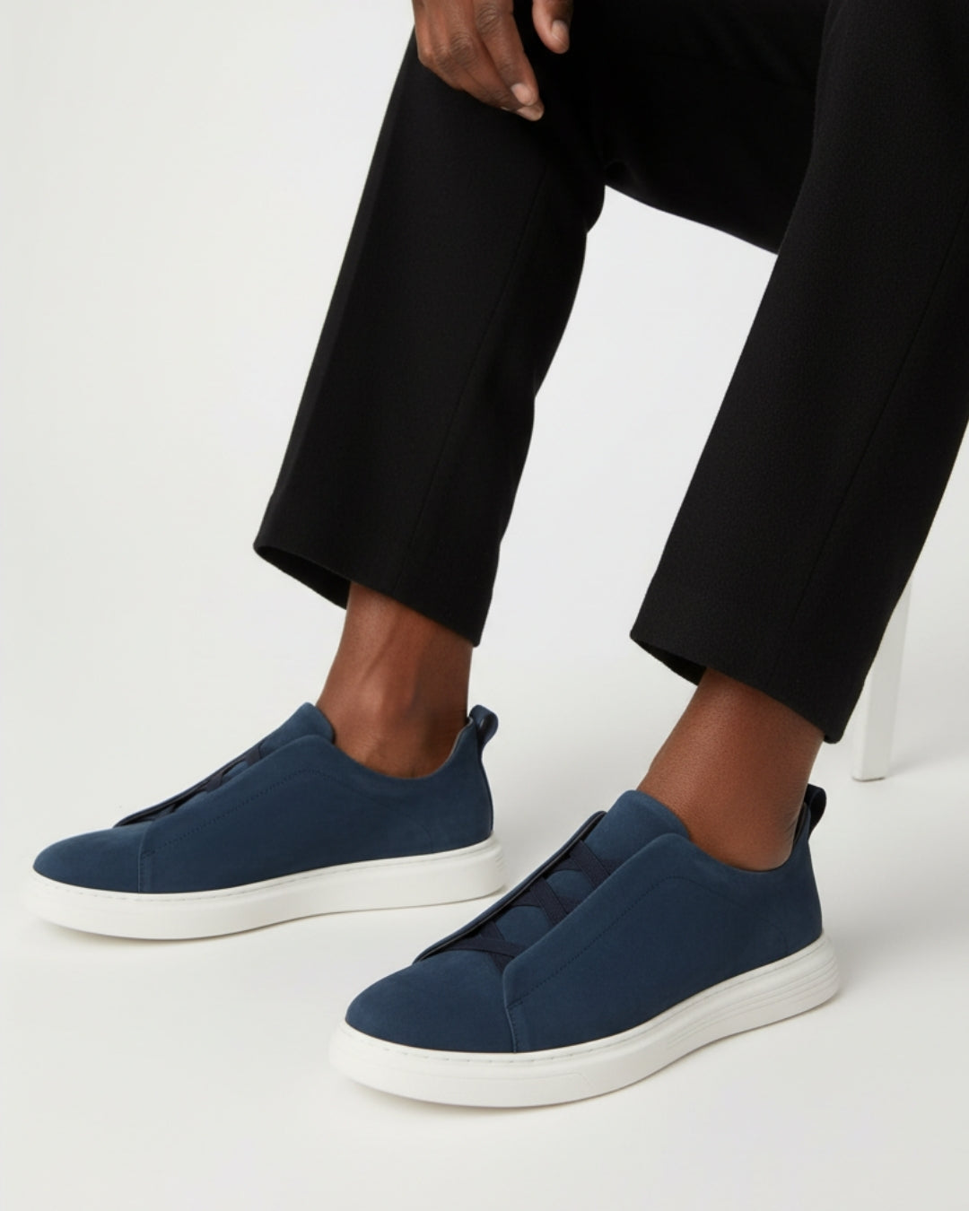 Suede Slip-On Sneaker