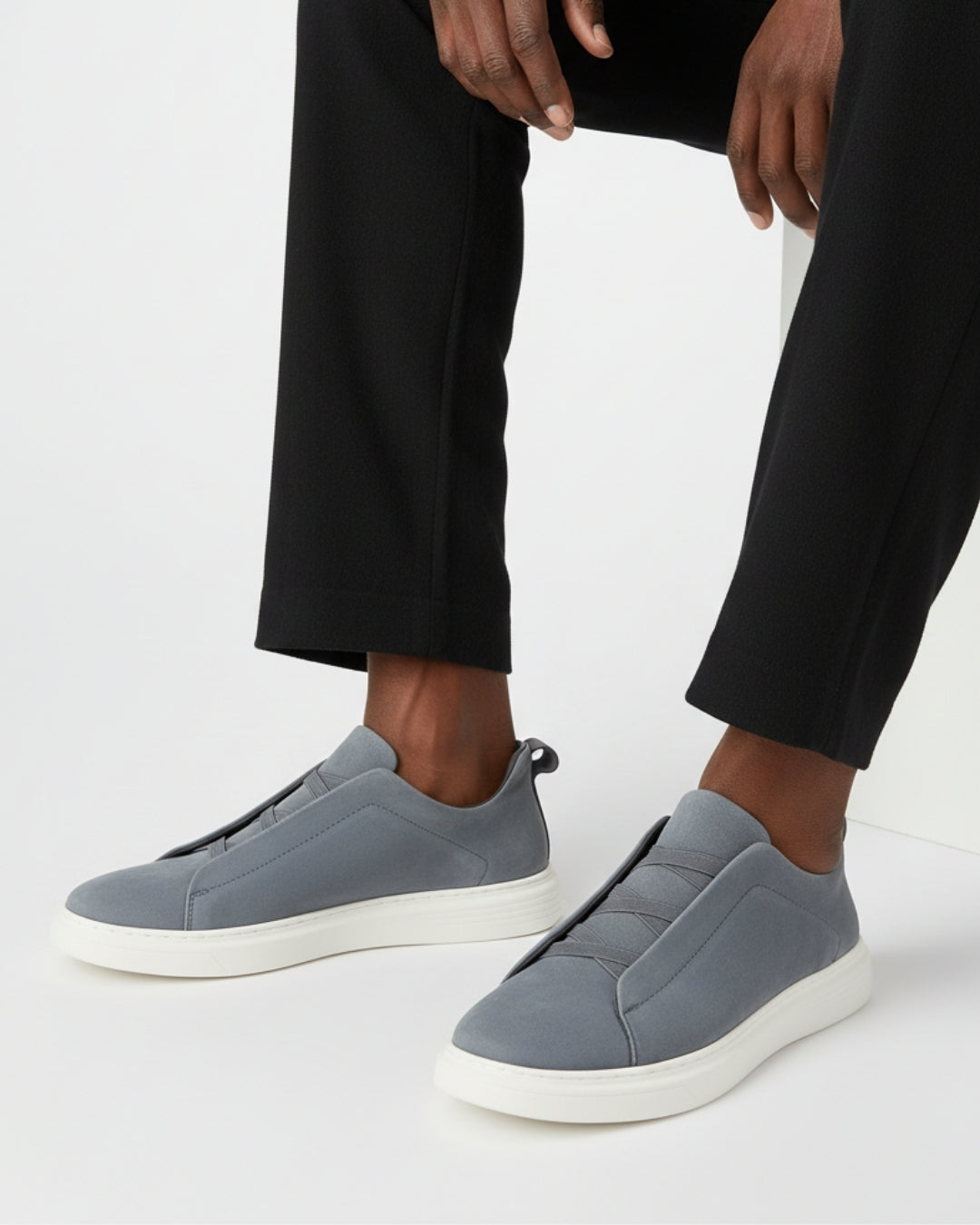 Suede Slip-On Sneaker