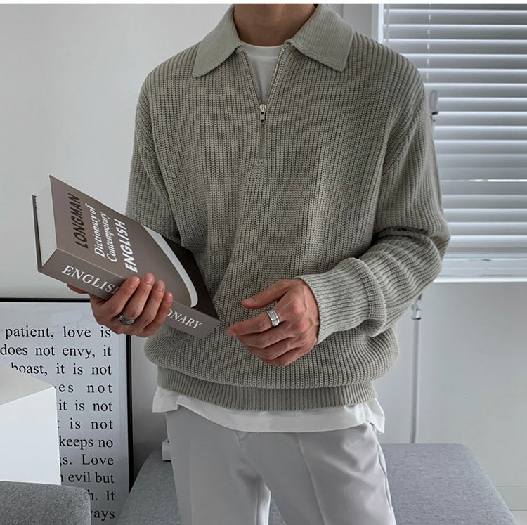 RASON Zipped Sweater – PARIJAN