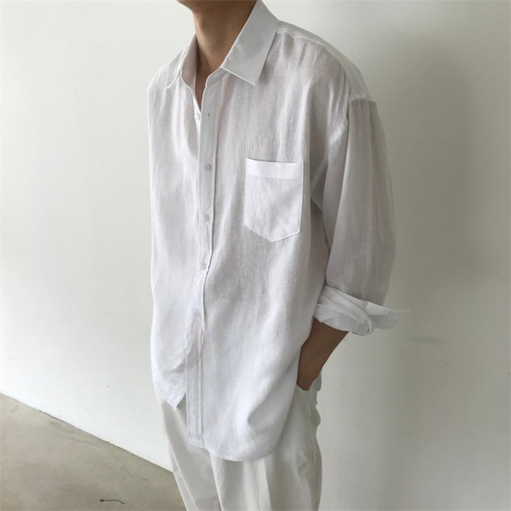 IKSAN Pocket Linen Shirt