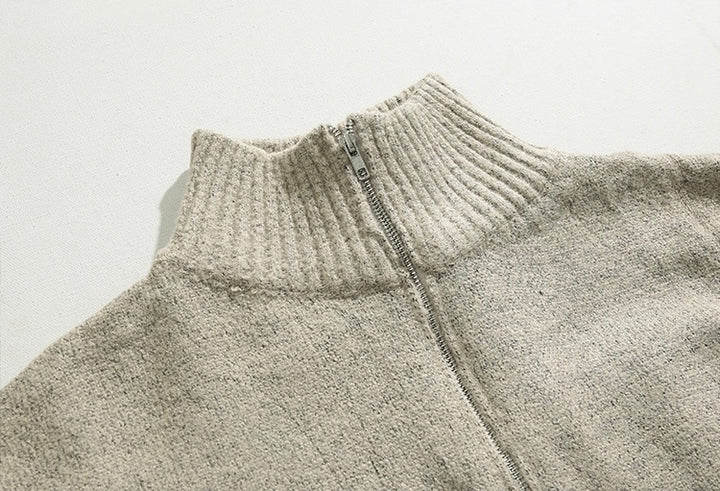HYESAN Half Zip Sweater