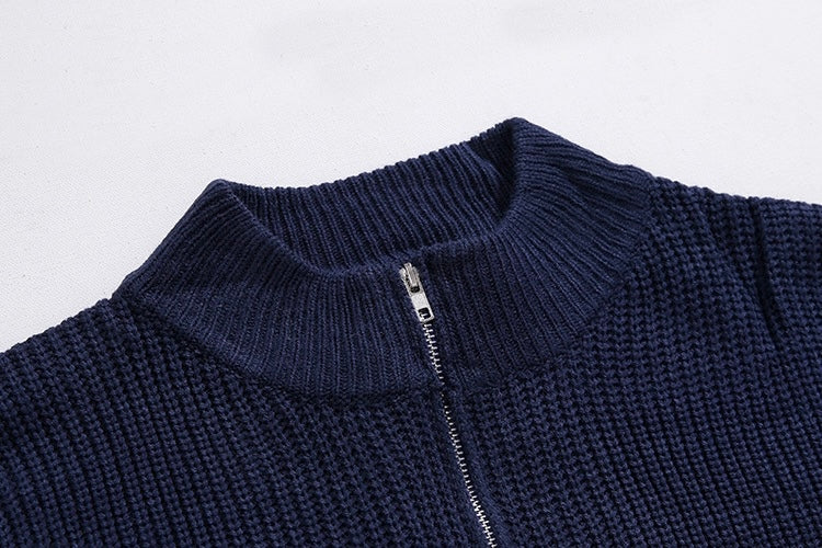 JEONJU Half Zip Sweater